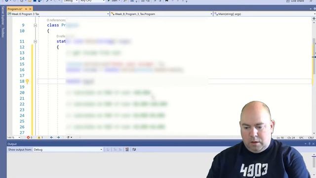 ERT207 Week 8 Program 3 Tax смотреть онлайн