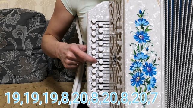 В городском саду (Петлюра) - разбор на гармони смотреть онлайн