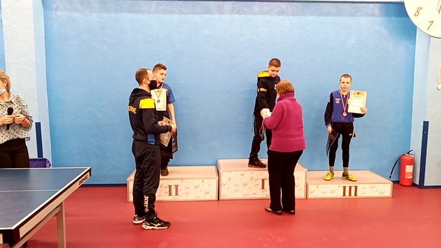 настольный теннис Запорожье, 07.02.2021, турнир им. тренеров Якутовичей, награждение призеров смотреть онлайн