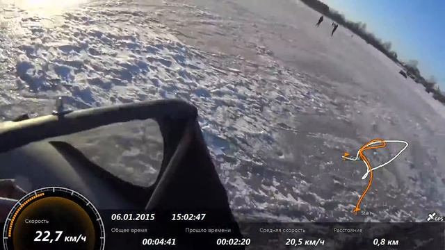 на кочках СВП Бриз 420 22s фрагмент / Hovercraft Breeze смотреть онлайн