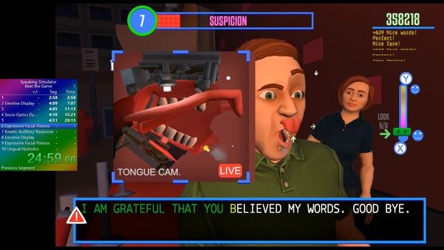 Speaking Simulator speedrun - Beat the Game 49:56 смотреть онлайн
