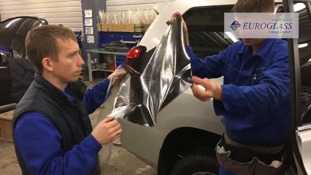 Тонирование Toyota Land Cruiser Prado 150 2108 года в Екатеринбурге смотреть онлайн
