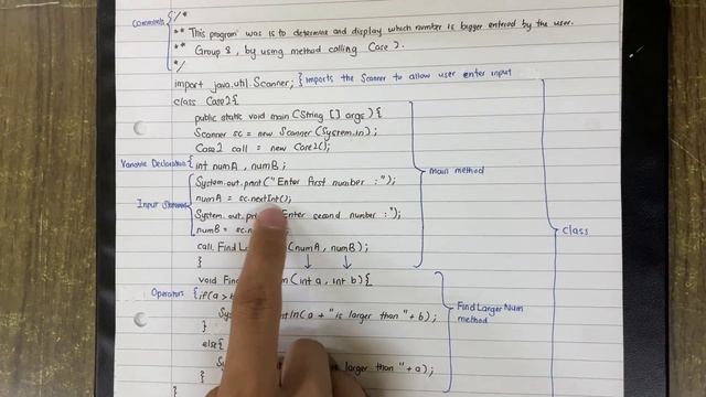 SEM2 Non Static METHOD(No Return Value With Parameter) смотреть онлайн