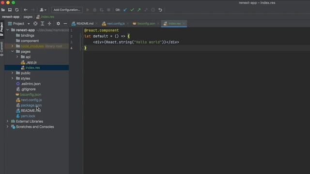 Getting started with ReScript React and Next.js + Creating ReScript Javascript bindings смотреть онлайн