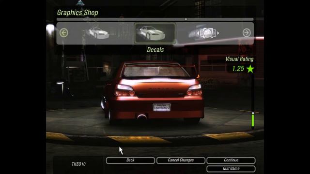 Need For Speed Underground 2 : Subaru Impreza WRX STI Build