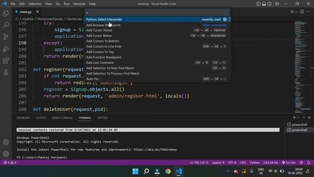 How To Change Python Version In Visual Studio Code | Hindi смотреть онлайн