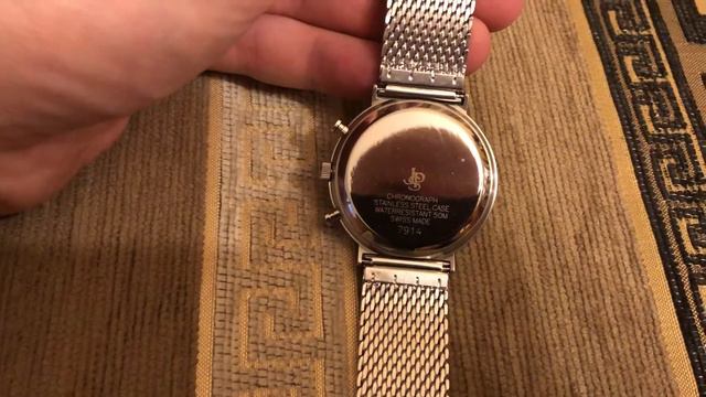 Видеообзоры мужских швейцарских кварцевых часов John Player Special 7914 ST-2M смотреть онлайн