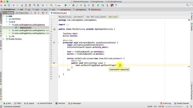Android Strikethrough Text – How To Crossed Out A TextView (Explained)