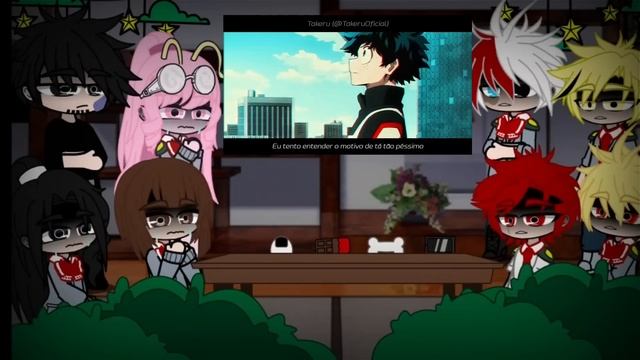 BNHA Reagindo ao |•rap do Deku Vilão•|Takeru| смотреть онлайн