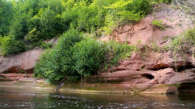 Сплав по реке Гауя. НОВЫЙ МАРШРУТ / Rafting on the Gauja River смотреть онлайн