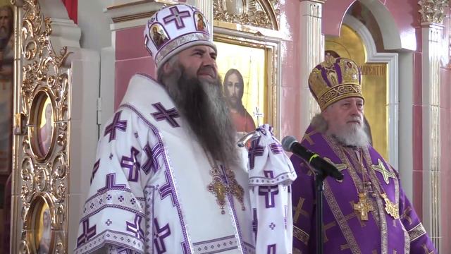 Освящение храма в честь преподобного Серафима Саровского в Дзержинске смотреть онлайн