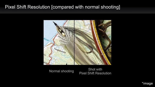 Пример работы Pixel Shift Resolution смотреть онлайн