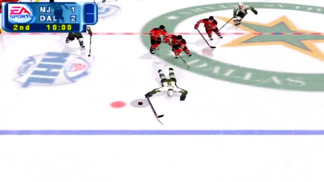 NHL 2001 Gameplay Dallas Stars vs New Jersey Devils смотреть онлайн