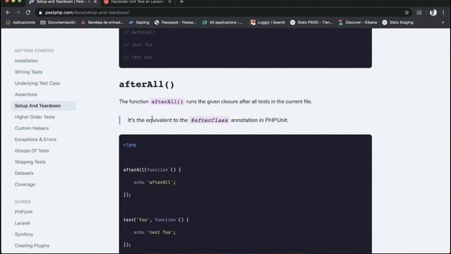 Reaccionando a Pest: El nuevo Framework de Testing para #PHP ??? смотреть онлайн