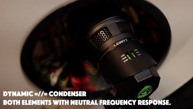 LEWITT DTP 640 REX - The Best Kick Drum Microphone Ever? смотреть онлайн