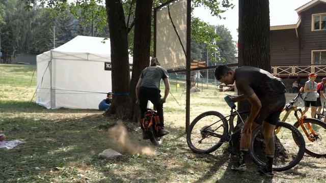 Подвеска Kingsong S22 на роликах (custom roller suspension). смотреть онлайн