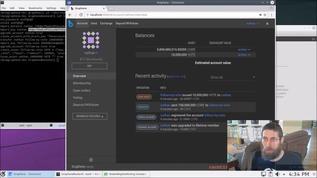 Stake Weighted Blockchain Voting Setup | Follow My Vote смотреть онлайн