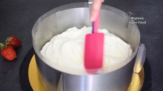 БЕСПОДОБНЫЙ Торт "КЛУБНИЧНЫЙ ПЛОМБИР" ? Домашний Торт Рецепт БЕЗ выпечки смотреть онлайн