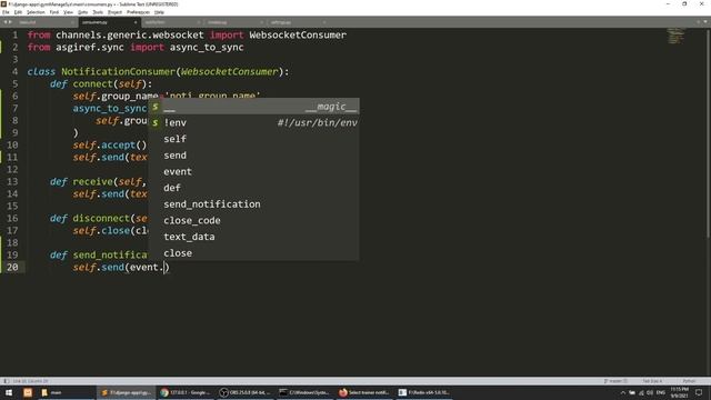 Django Full Course: Gym Management System #38|Websocket Real-Time Notification|Django Channels|Redi смотреть онлайн