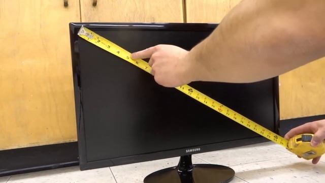 How To Measure A Computer Monitor Size-Full Tutorial смотреть онлайн
