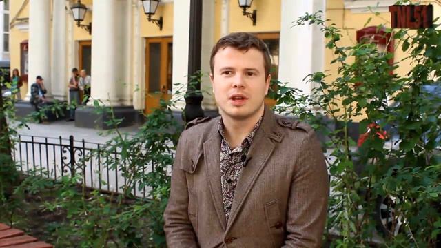 Интервью с артистом Театра «На Литейном» Николаем Краснопёровым. смотреть онлайн