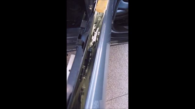 Tesla Model S door glass adjustment / alignment issue смотреть онлайн