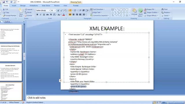 XML schema definition смотреть онлайн