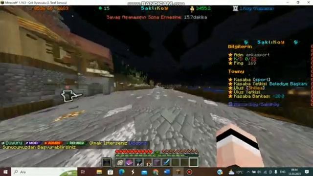 Saklı bir köy var yakında | Towny Sunucusu | Minecraft Towny Sunucusu Tanıtımı | Emkasport смотреть онлайн