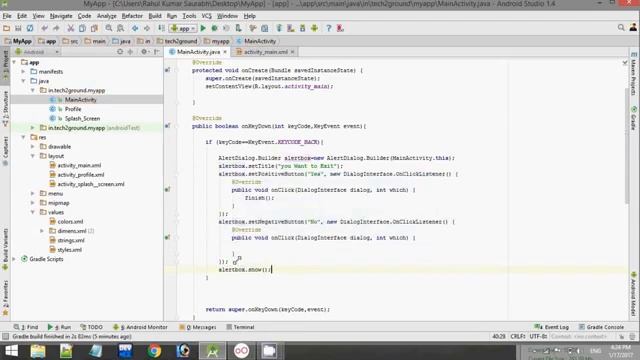 Alert dialog box in android studio Hindi смотреть онлайн