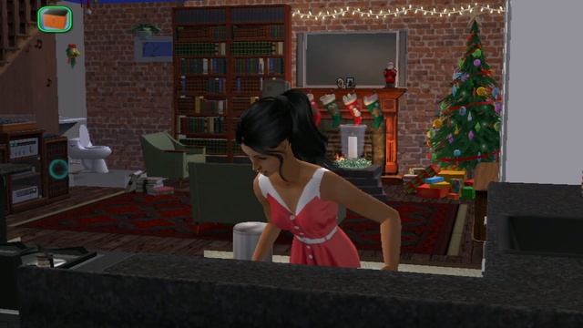Let's Bake Santa Cookies | The Sims 2 | смотреть онлайн