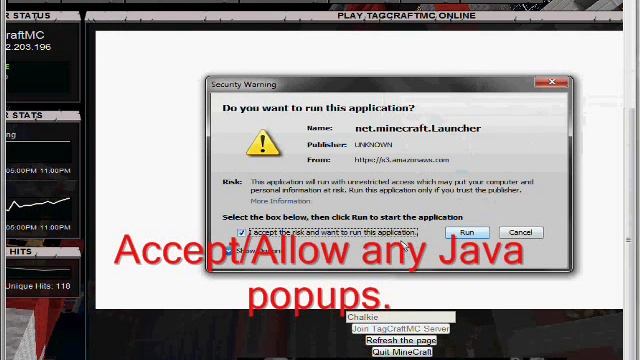 Play Minecraft Free Online 1.3.1/1.3.2 TagCraftMC смотреть онлайн