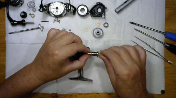 Катушка Dayo Leger 1000 - ТО+апгрейд своими руками.