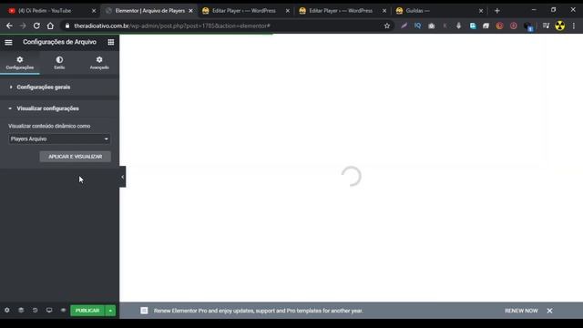 [PT-BR] Criar Páginas Personalizadas com: ACF + CPT UI + ELEMENTOR usando WORDPRESS смотреть онлайн