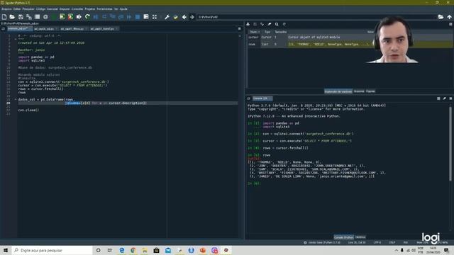 #01 SQL NO PYTHON: Conexão e carga de dado SQL no Python смотреть онлайн