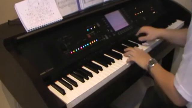 The Look Of Love Diana Krall (Yamaha Piano Clavinova CVP 307) смотреть онлайн