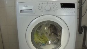Whirlpool Primo 1406 UM Cotton antibacterial 95 °C program washing machine, lavadora movie #170