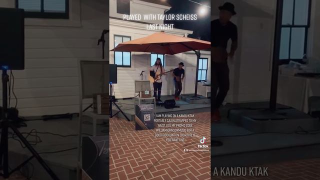 Playing Kandu travel cajon; Sitting in with Taylor Schiess смотреть онлайн