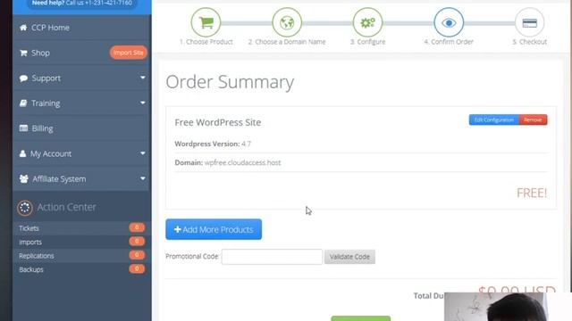 Tutorial 1. Create free wordpress website in cloudaccess.net смотреть онлайн