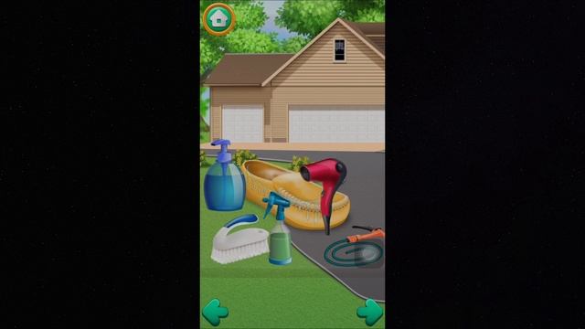 Little Clean Up Time Salon Mobile Game смотреть онлайн