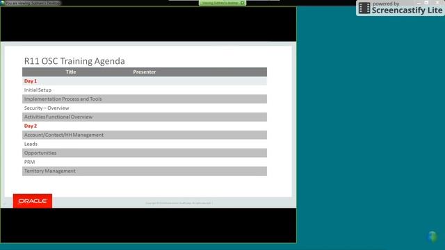 Oracle Sales Cloud Release 11-Trainning-1 смотреть онлайн