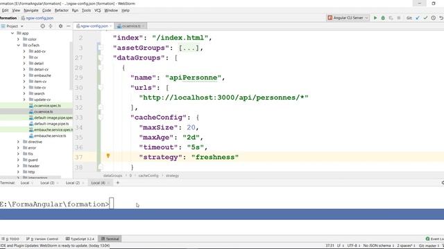 angular 8 (7) service worker episode 3 ajouter dataGroups et cacher le résultat d'une api смотреть онлайн