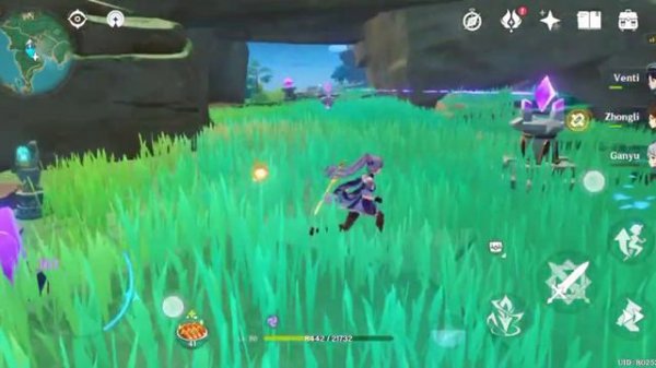 Hidden Electroculus in Kujou Encampment - Relay Stone Puzzle - Genshin Impact Inazuma