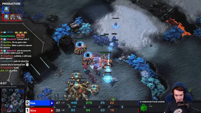 The CHEESIEST Grand Finals - Has vs Nice - StarCraft 2 смотреть онлайн