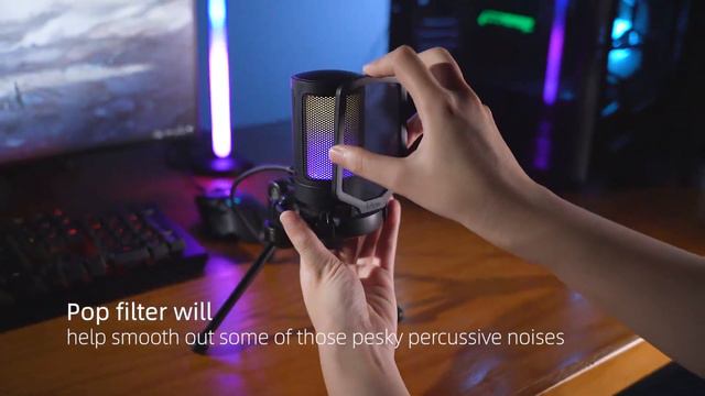[Introduction] of FIFINE AmpliGame USB Microphone with A RGB Body for Gaming on PC/Laptop/PS Consol смотреть онлайн