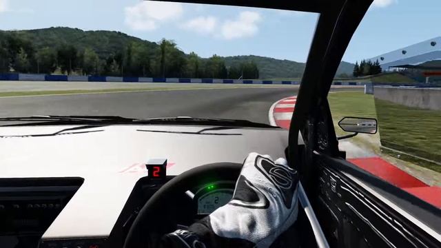 Assetto Corsa VR Mitsubishi Lancer EVO Time attack смотреть онлайн