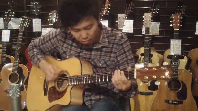 MATON Custom Shop Rock Maple D-Cutaway Demo - Player Akitoshi Kuroda 黒田晃年 смотреть онлайн