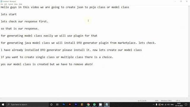 Json to Pojo class / Model class with plugin in JAVA and KOTLIN android tutorial Infinite Code смотреть онлайн