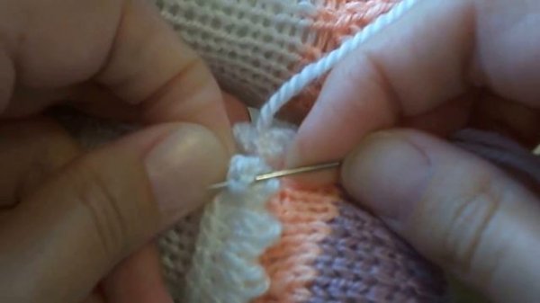 МК куколка Анабель спицами (часть ІІ)