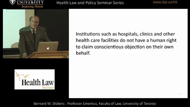 The Legal Scope and Limits of Conscientious Objection by Health Care Providers смотреть онлайн