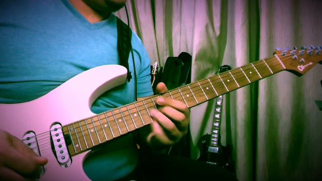 Joe Satriani style backing improvisation смотреть онлайн